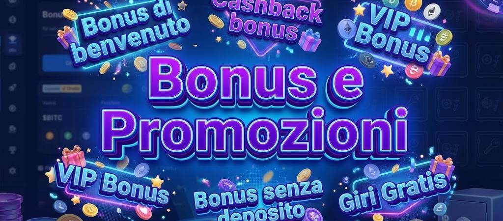 Bonus e promozioni