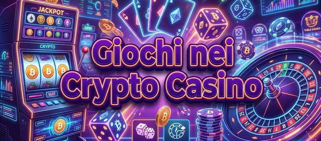 Giochi nei crypto casino